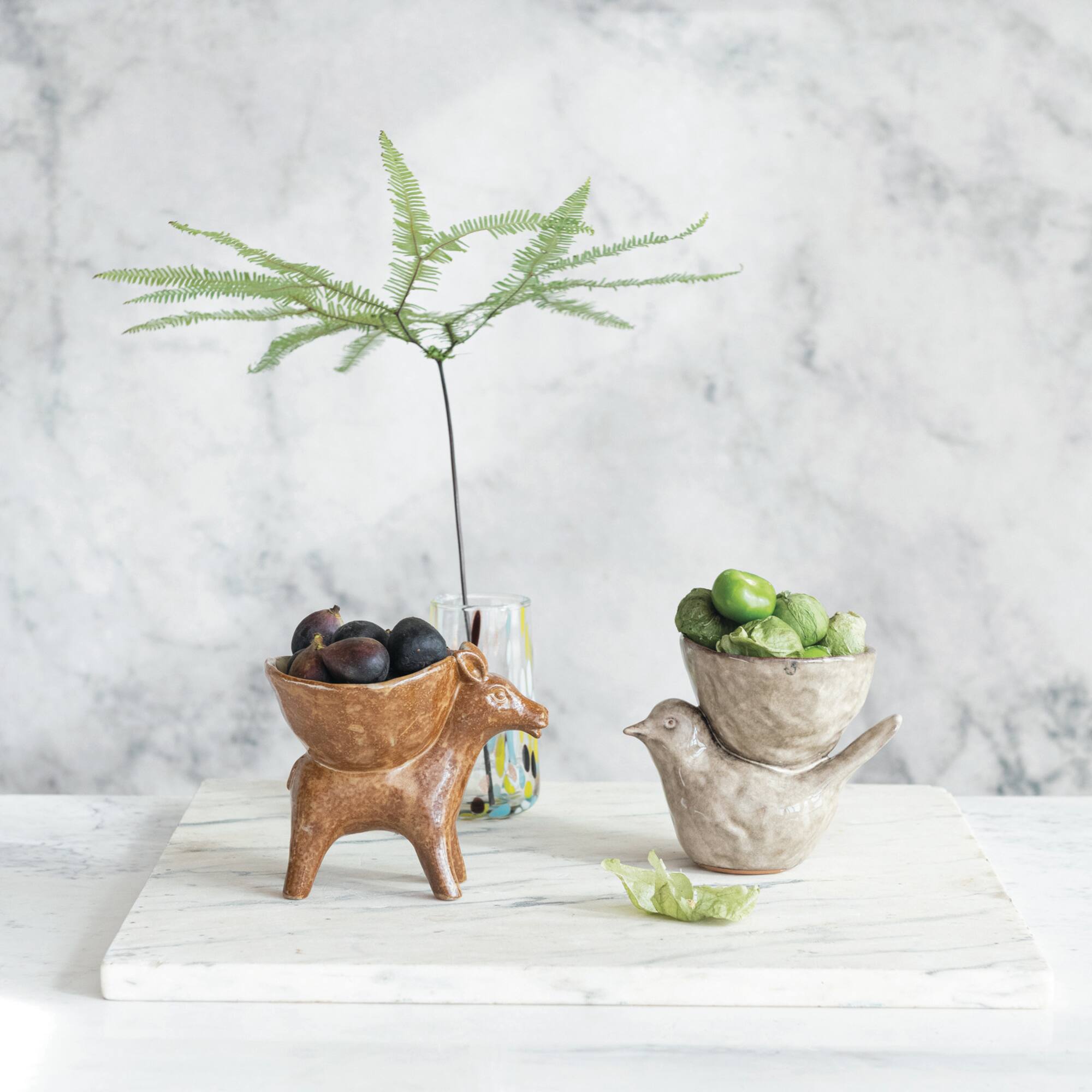 Hello Honey 6.5" Avian Stoneware Bowl